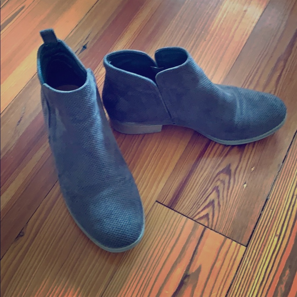 Chocolate brown booties